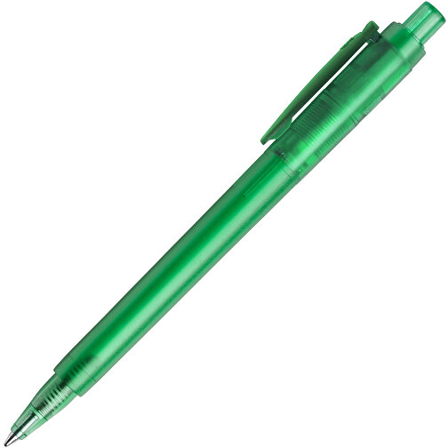 Kugelschreiber Baron ´03 Happy Frosty , transparent grün, ABS, 13,30cm (Länge), Bild 1