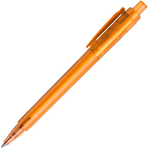Kugelschreiber Baron ´03 Happy Frosty , transparent orange, ABS, 13,30cm (Länge), Bild 1