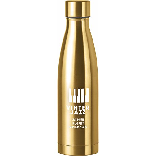 Belo Bottle , matt golden, gemischt, , Bild 4