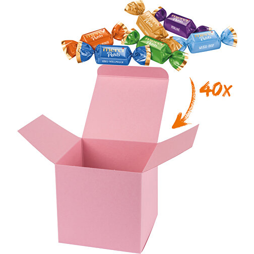 Color Merci Medi-Box - Rosa , Storck, rosa, Pappe, 9,00cm x 9,00cm x 9,00cm (Länge x Höhe x Breite), Bild 1