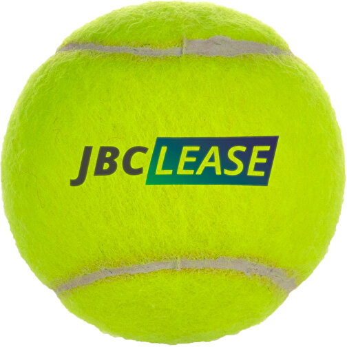 Tennisball , gelb, Flanell/Gummi, , Bild 1