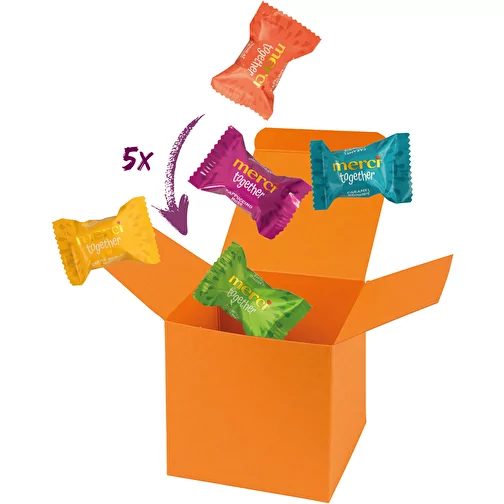 Color Merci razem Box - pomaranczowy, Obraz 1
