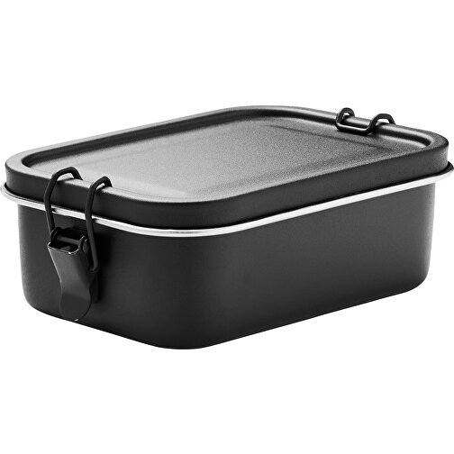 Chan Lunchbox Colour , schwarz, Edelstahl, 16,00cm x 5,50cm x 11,50cm (Länge x Höhe x Breite), Bild 1