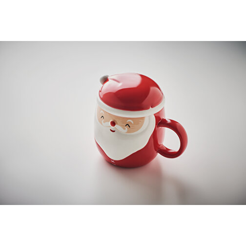 Santa , rot, Keramik, 11,50cm (Breite), Bild 7