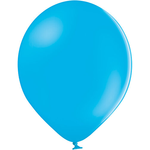 4C-Luftballons Mit TopQualityPrint , cyan, Naturkautschuk, , Bild 1