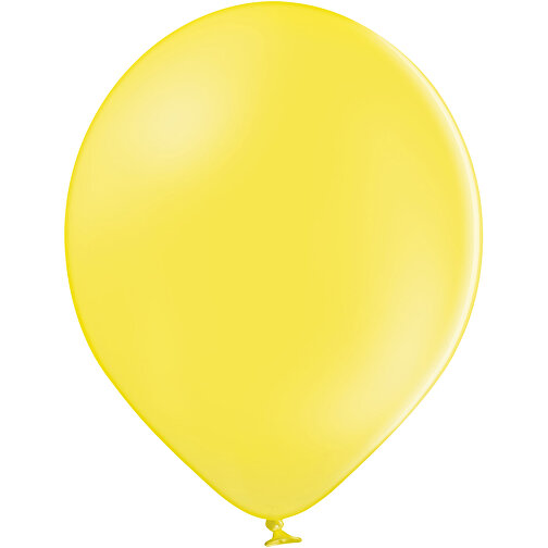 4C-Luftballons Mit TopQualityPrint , gelb, Naturkautschuk, , Bild 1