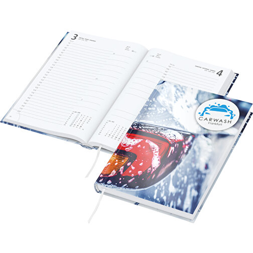 Buchkalender Advance Bestseller Inkl. 4C-Druck, Matt-individuell , matt-individuell, 21,00cm x 14,80cm (Länge x Breite), Bild 1