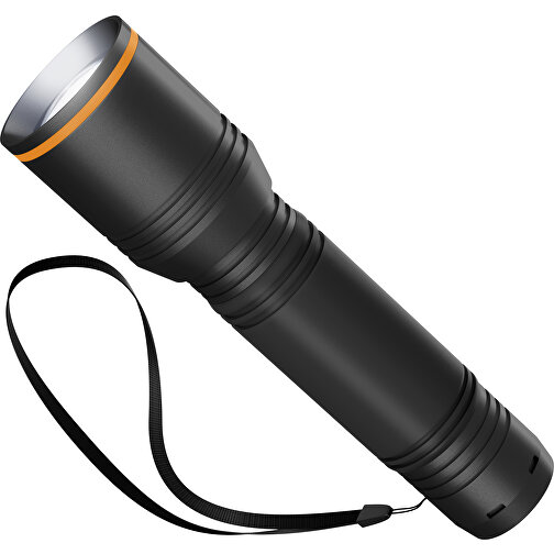 Taschenlampe REEVES MyFLASH 700 , Reeves, schwarz / orange, Aluminium, Silikon, 130,00cm x 29,00cm x 38,00cm (Länge x Höhe x Breite), Bild 1