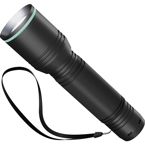 Taschenlampe REEVES MyFLASH 700 , Reeves, schwarz / mint, Aluminium, Silikon, 130,00cm x 29,00cm x 38,00cm (Länge x Höhe x Breite), Bild 1