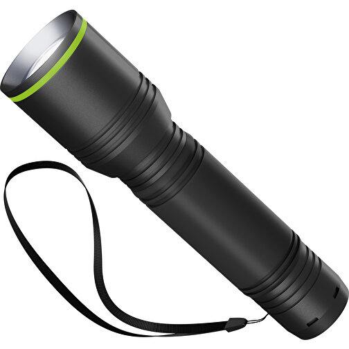 Taschenlampe REEVES MyFLASH 700 , Reeves, schwarz / hellgrün, Aluminium, Silikon, 130,00cm x 29,00cm x 38,00cm (Länge x Höhe x Breite), Bild 1