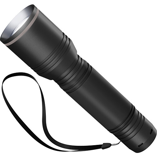 Taschenlampe REEVES MyFLASH 700 , Reeves, schwarz / braun, Aluminium, Silikon, 130,00cm x 29,00cm x 38,00cm (Länge x Höhe x Breite), Bild 1