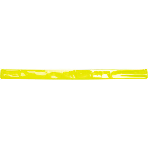 RFX™ Johan 38 Cm Reflektierendes Sicherheits-Schnapparmband , neongelb, PVC, 38,00cm x 3,00cm (Länge x Breite), Bild 3