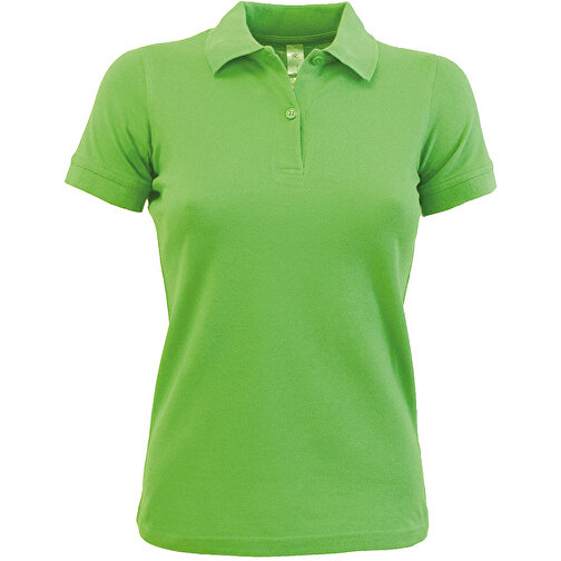 Safran Pure-Women Polo , B&C, real grün, 100 % Baumwolle, S, , Bild 1