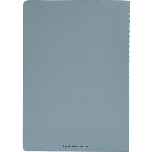 Karst® A5 Notizbuch, Doppelpack , hellblau, Steinpapier, 21,00cm x 1,00cm x 14,80cm (Länge x Höhe x Breite), Bild 3