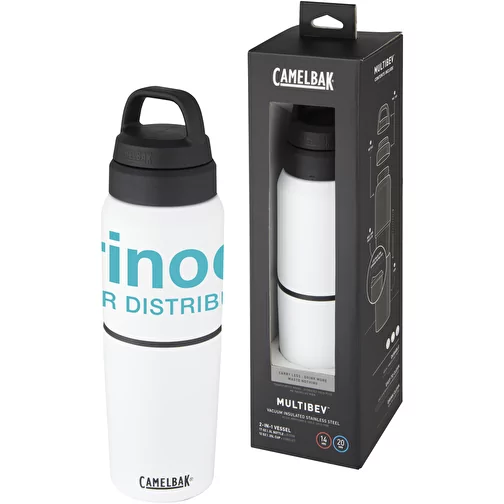 Bouteille MultiBev de 500 ml en acier inoxydable à isolation sous vide et gobelet de 350 ml, Image 2