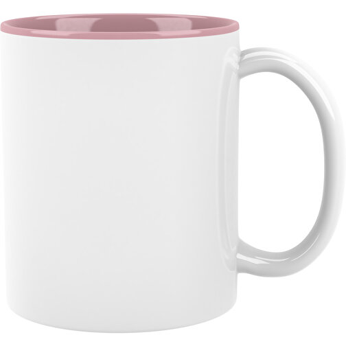 Sublimations Tasse , weiß / rosa, Keramik, 9,50cm (Höhe), Bild 1