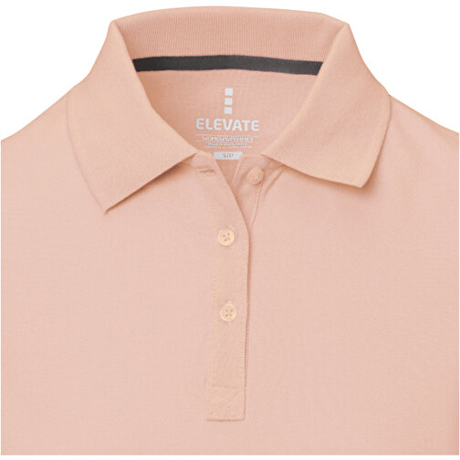 Calgary Poloshirt Für Damen , pale blush pink, Piqué Strick  Baumwolle, 200 g/m2, XL, , Bild 5