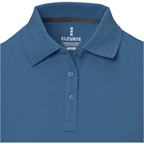 Calgary Poloshirt Für Damen , tech blue, Piqué Strick  Baumwolle, 200 g/m2, M, , Bild 5