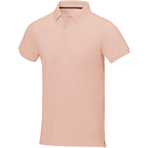 Calgary Poloshirt Für Herren , pale blush pink, Piqué Strick 100% BCI Baumwolle, 200 g/m2, XL, , Bild 1