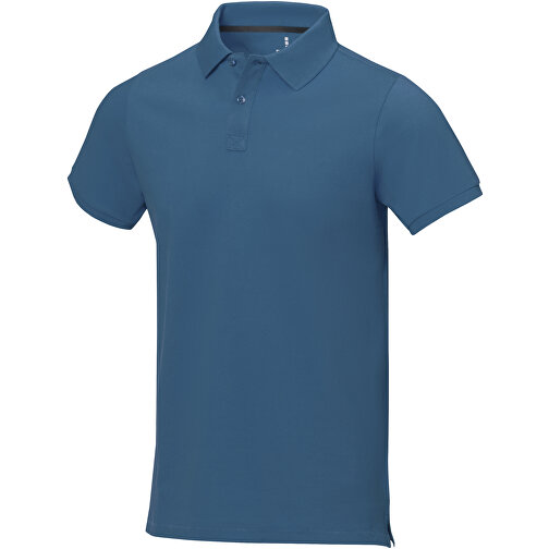 Calgary Poloshirt Für Herren , tech blue, Piqué Strick 100% BCI Baumwolle, 200 g/m2, XXL, , Bild 1