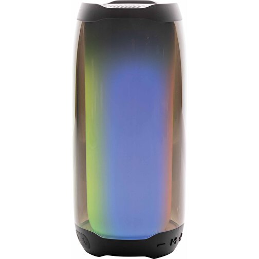Lightboom 10W Lautsprecher Aus RCS Recyceltem Kunststoff, Schwarz , schwarz, ABS - recycelt, 21,00cm (Höhe), Bild 4