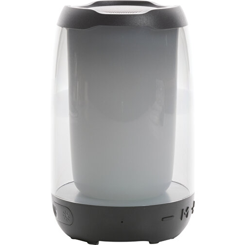 Lightboom 5W Lautsprecher Aus RCS Recyceltem Kunststoff, Schwarz , schwarz, ABS - recycelt, 13,00cm (Höhe), Bild 7