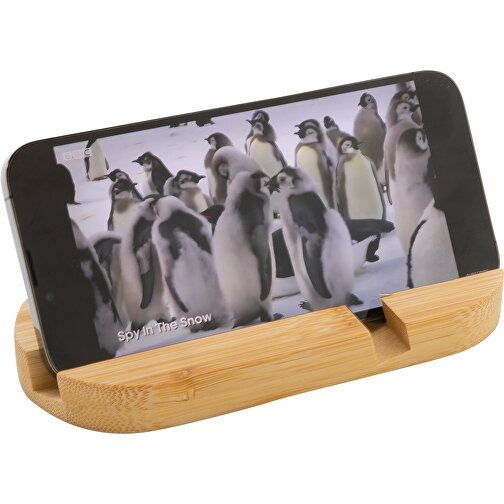 Porta tablet e smartphone in bambù, Immagine 3