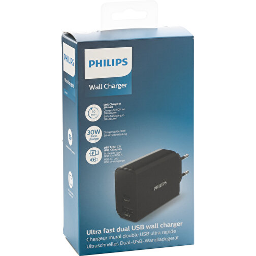 Chargeur Mural Philips, USB 30W Ultra Rapide, Image 6