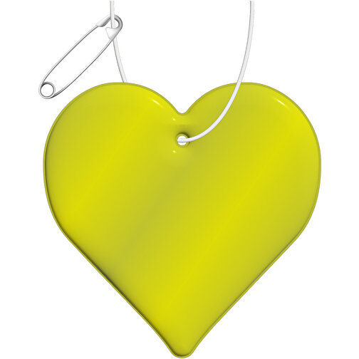 RFX™ hjerteformet reflekterende hanger i TPU, Billede 1