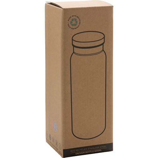 RCS Recycled Stainless Steel Vacuum Flask 600ml, Obraz 7