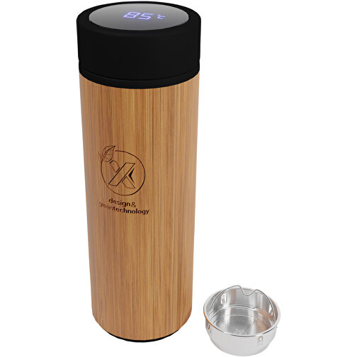 Bambusowa butelka smart o pojemności 500 ml SCX.design D11, Obraz 5