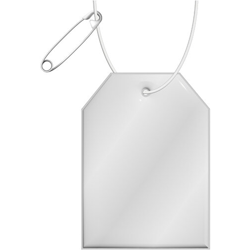 Colgador de TPU reflectante en forma de etiqueta 'RFX™', Imagen 1