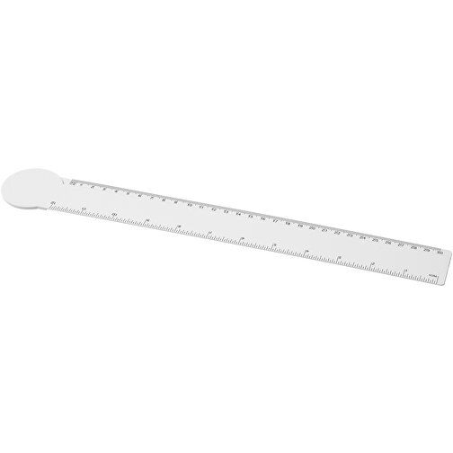 Tait 30 cm circle-shaped recycled plastic ruler, Imagen 2