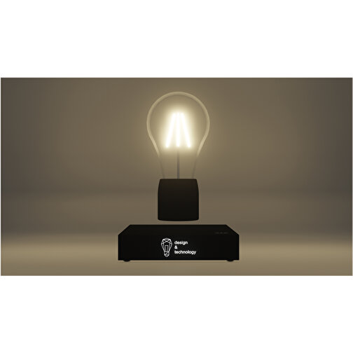 SCX.design F20 Schwebende Lampe , schwarz, ABS Kunststoff, Gummi, 12,00cm x 16,00cm x 12,00cm (Länge x Höhe x Breite), Bild 5