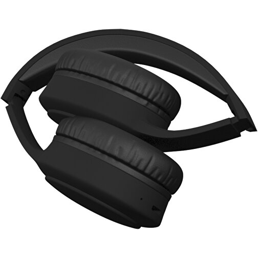 SCX.design E25 Bluetooth® ANC Kopfhörer , schwarz, ABS Kunststoff, Gummi, Recycelter PET Kunststoff, 20,00cm x 7,00cm x 17,00cm (Länge x Höhe x Breite), Bild 5