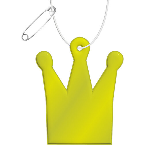 Attache réfléchissante RFX™ en TPU en forme de couronne, Image 1