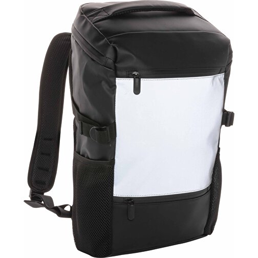 PU 15.6' laptop rygsæk, nem adgang, høj synlighed, Billede 1