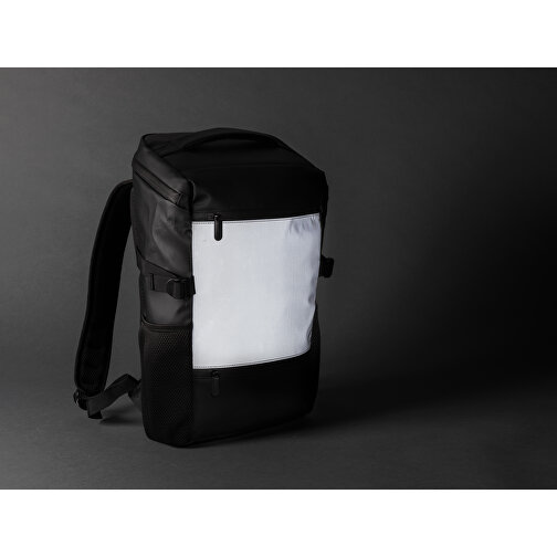 PU 15.6' laptop rygsæk, nem adgang, høj synlighed, Billede 9
