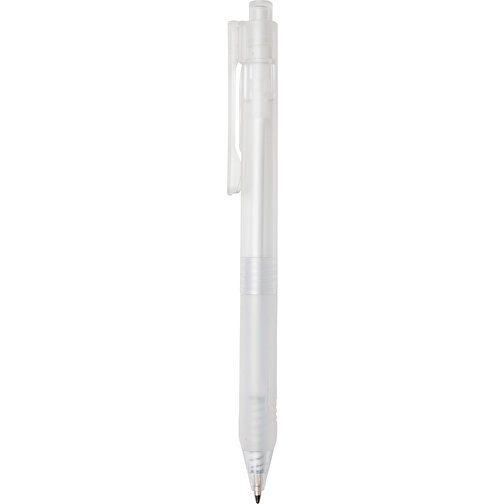 X9 Stift Gefrostet Mit Silikongriff, Weiss , weiss, PC, 14,30cm (Höhe), Bild 3