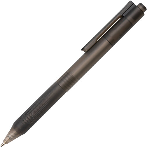 X9 Stift Gefrostet Mit Silikongriff, Schwarz , schwarz, PC, 14,30cm (Höhe), Bild 4