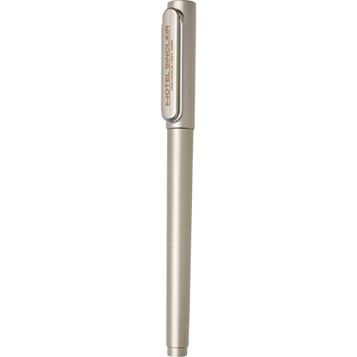 X6 Stift Mit Ultra-Glide Tinte, Grau , grau, ABS, 14,00cm (Höhe), Bild 5