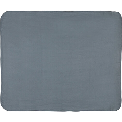 Fleece-Decke Im Etui, Anthrazit , anthrazit, Polyester, 150,00cm x 1,00cm (Länge x Höhe), Bild 2