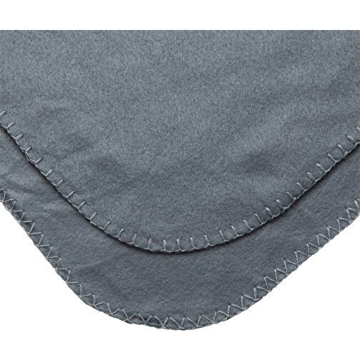 Fleece-Decke Im Etui, Anthrazit , anthrazit, Polyester, 150,00cm x 1,00cm (Länge x Höhe), Bild 3