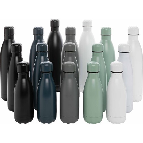 Solid Color Vakuum Stainless-Steel Flasche 260ml, Schwarz , schwarz, Edelstahl, 20,00cm x 20,00cm (Länge x Höhe), Bild 8