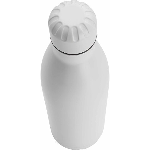 Solid Color Vakuum Stainless-Steel Flasche 750ml, Weiß , weiß, Edelstahl, 8,10cm x 30,60cm (Länge x Höhe), Bild 3