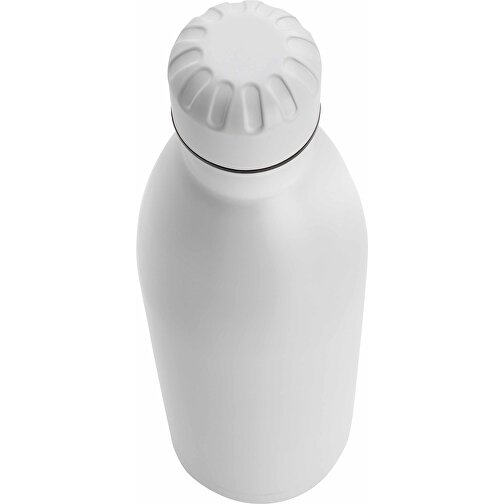 Solid Color Vakuum Stainless-Steel Flasche 1L, Weiß , weiß, Edelstahl, 32,80cm x 32,80cm (Länge x Höhe), Bild 3