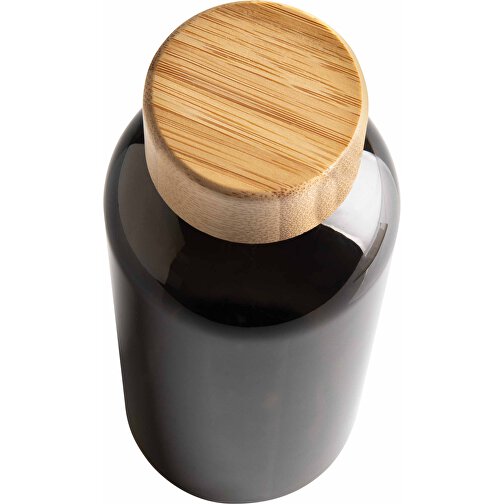 Butelka GRS rPET z pokrywka z bambusa FSC, Obraz 3