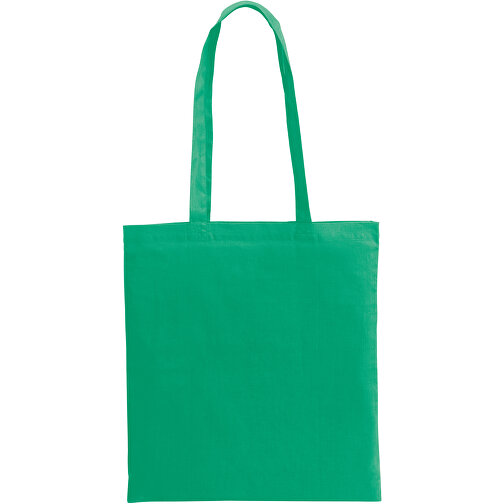 CAIRO. Einkaufstasche Aus Recycelter Baumwolle , grün, Recylcelter Baumwolle. rPET, 76,00cm (Höhe), Bild 1