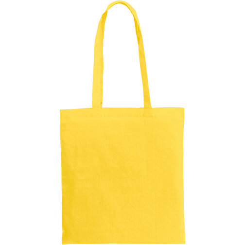 CAIRO. Einkaufstasche Aus Recycelter Baumwolle , gelb, Recylcelter Baumwolle. rPET, 76,00cm (Höhe), Bild 1