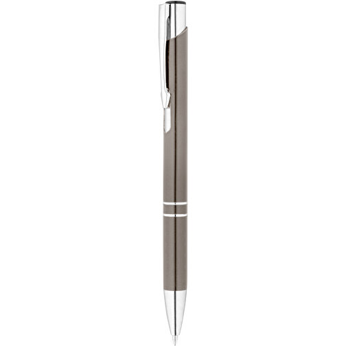 RE-BETA. Kugelschreiber Aus Recyceltem Aluminium , gewehrmetall, Recyceltes Aluminium, 1,00cm (Höhe), Bild 5